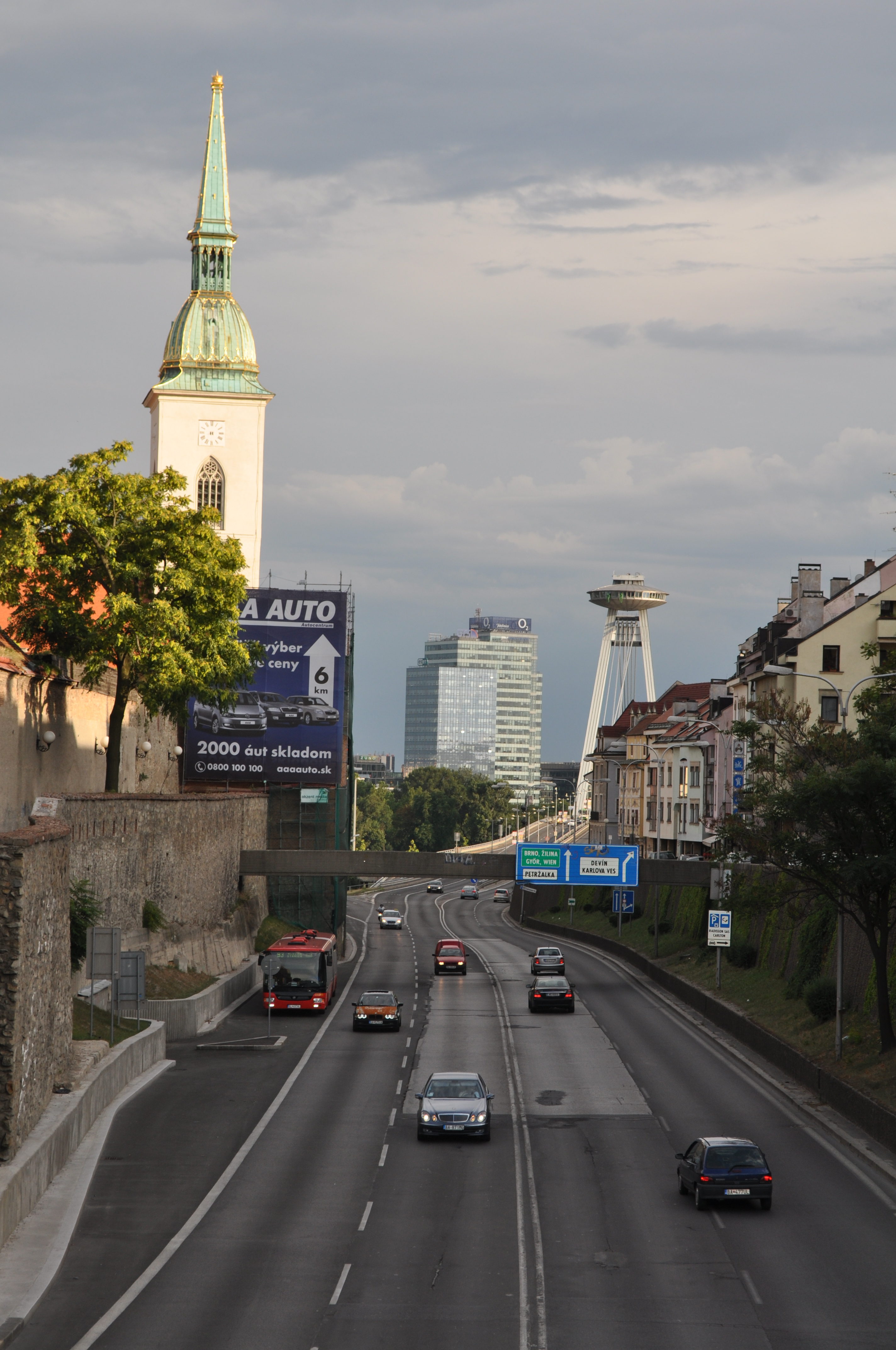 Skyline von Bratislava 